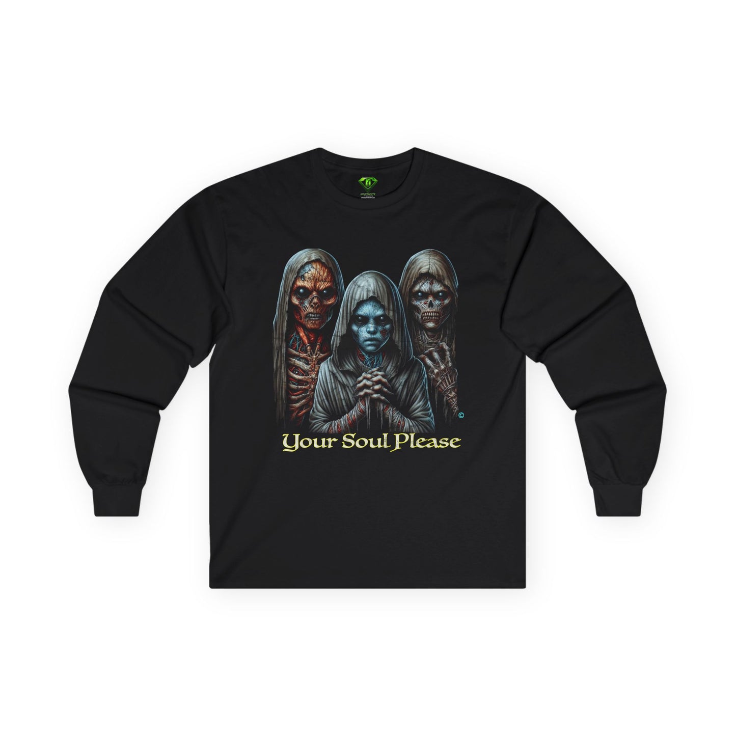 Young Ghouls Long Sleeve T-shirt, Unisex Tees,