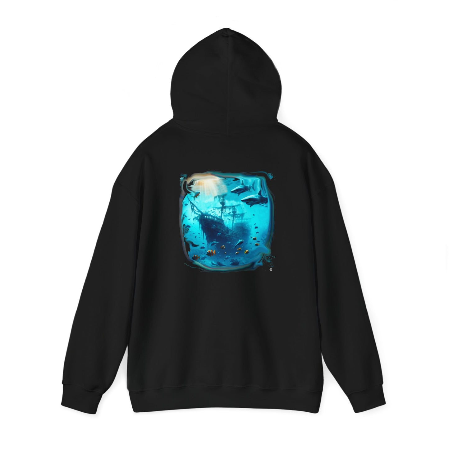 Sunken Ship Hoodie, Unisex Gildon Heavy Blend™ Hooded Sweatshirt