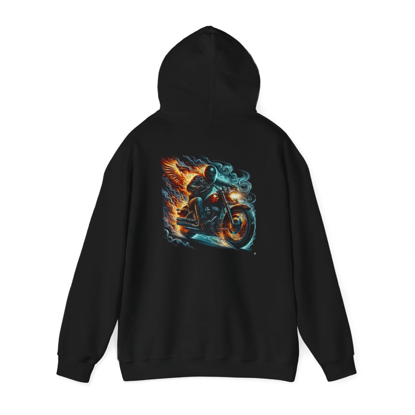 Ghost Rider Hoodie, Unisex Gildon Heavy Blend™ Hooded Sweatshirt