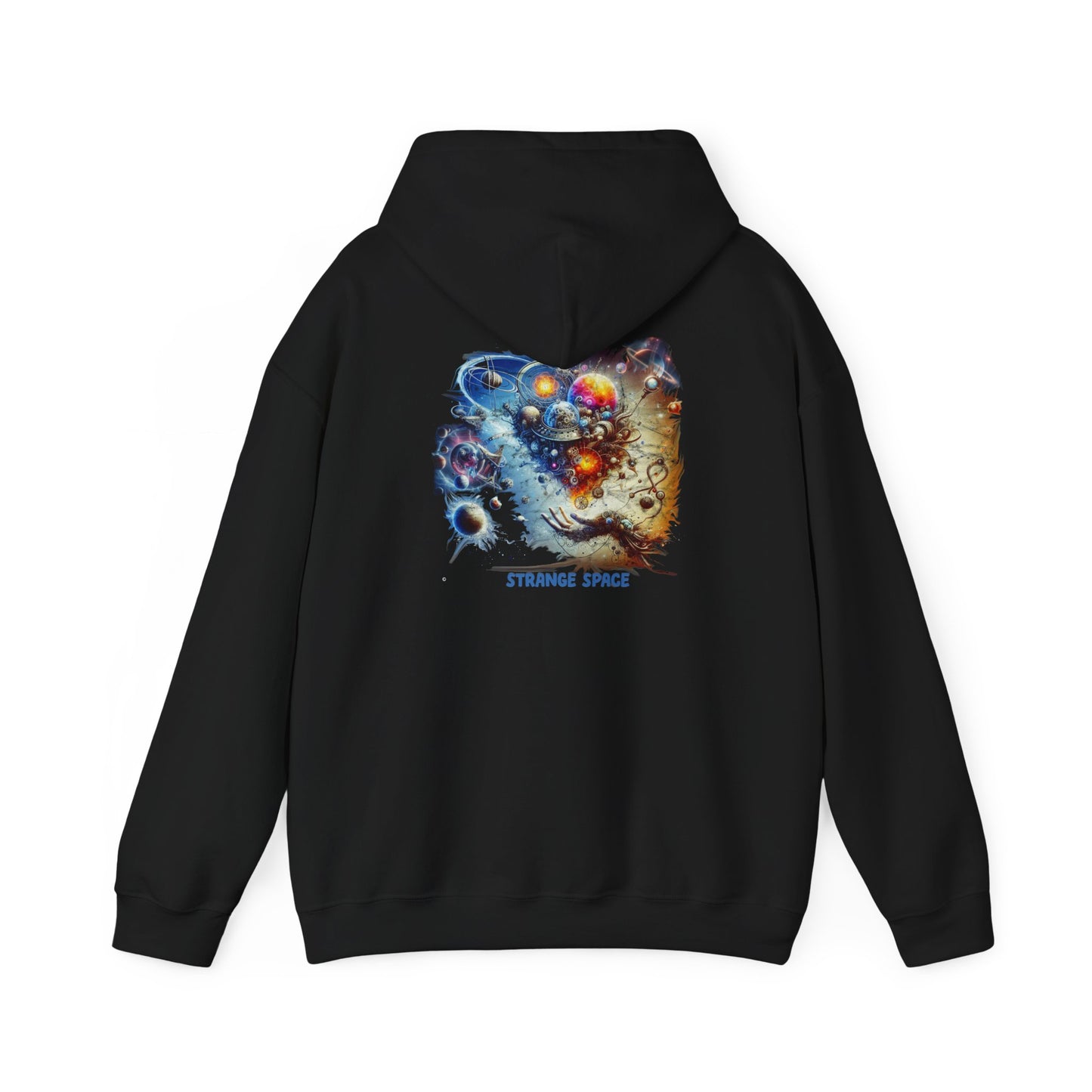 Strange Space Hoodie, Unisex Gildon Heavy Blend™ Hooded Sweatshirt