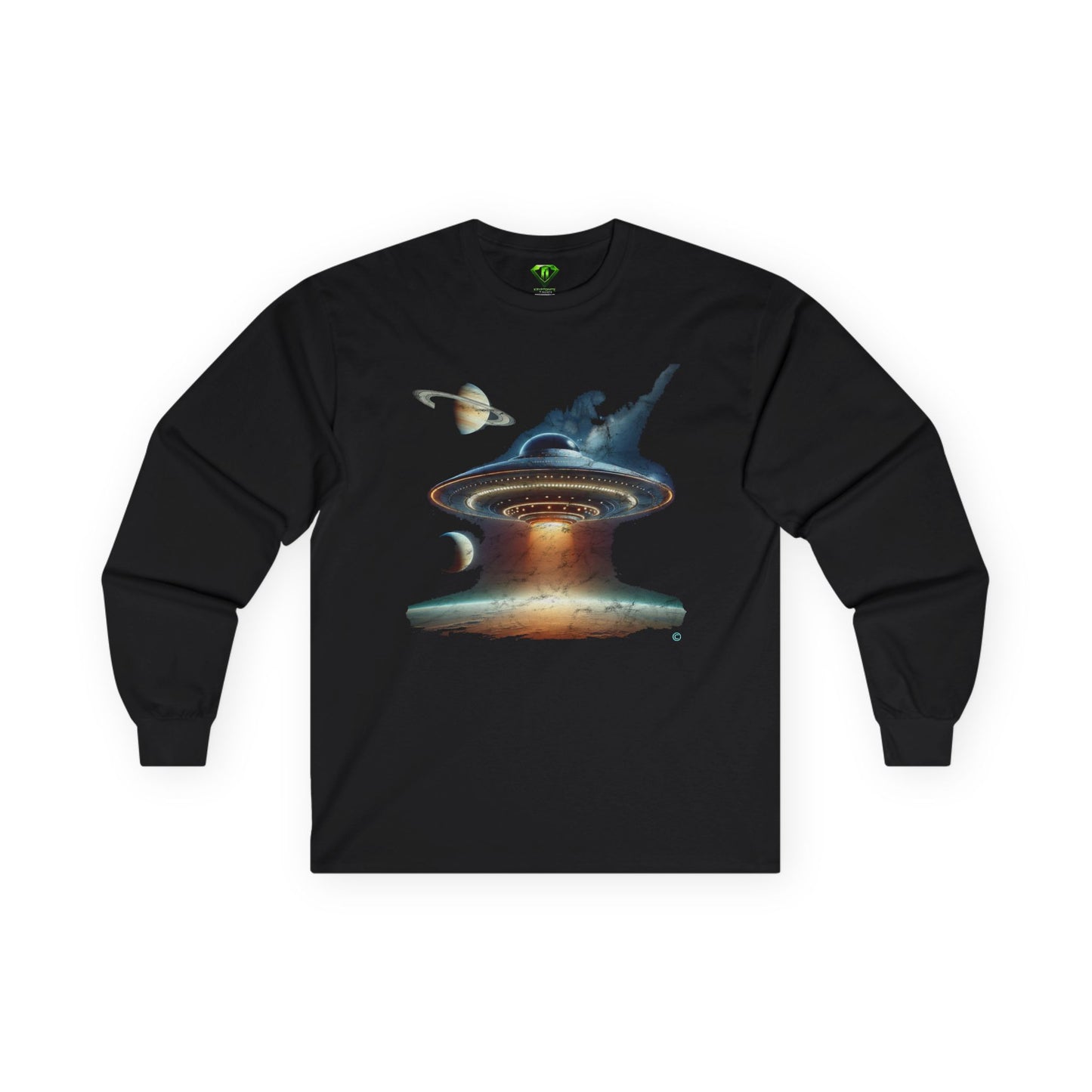 UFO Long sleeve T-shirt, Unisex Tees,