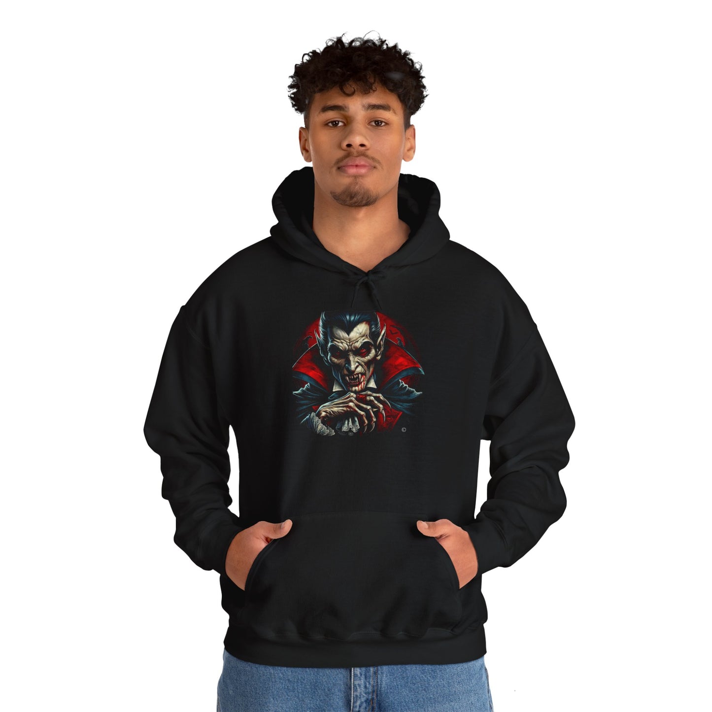 King of Darkness Hoodie, Unisex Gildon Heavy Blend™ Hooded Sweatshirt