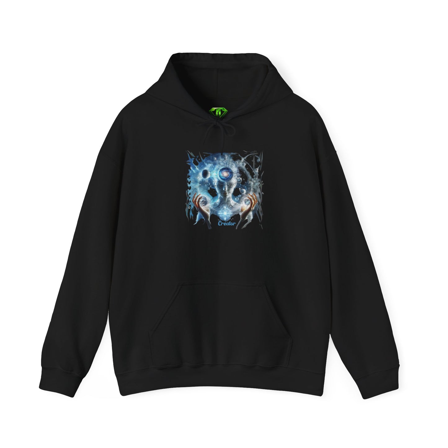 Space Creator Hoodie, Unisex Gildon Heavy Blend™ Hooded Sweatshirt