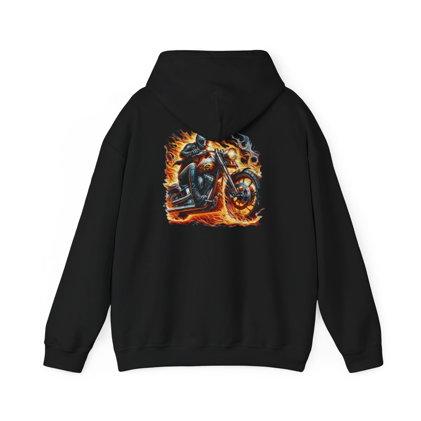 Hot Bike Hoodie, Unisex Gildon Heavy Blend™ Hooded Sweatshirt