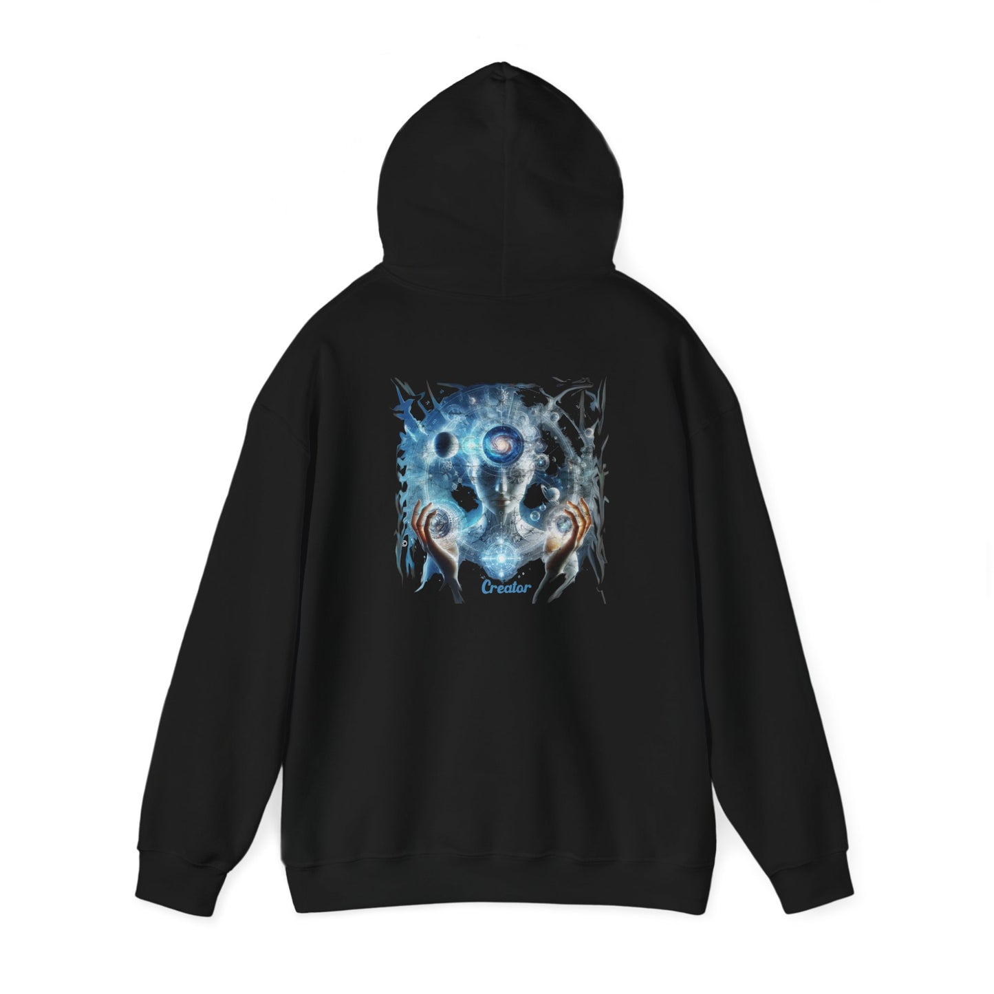 Space Creator Hoodie, Unisex Gildon Heavy Blend™ Hooded Sweatshirt