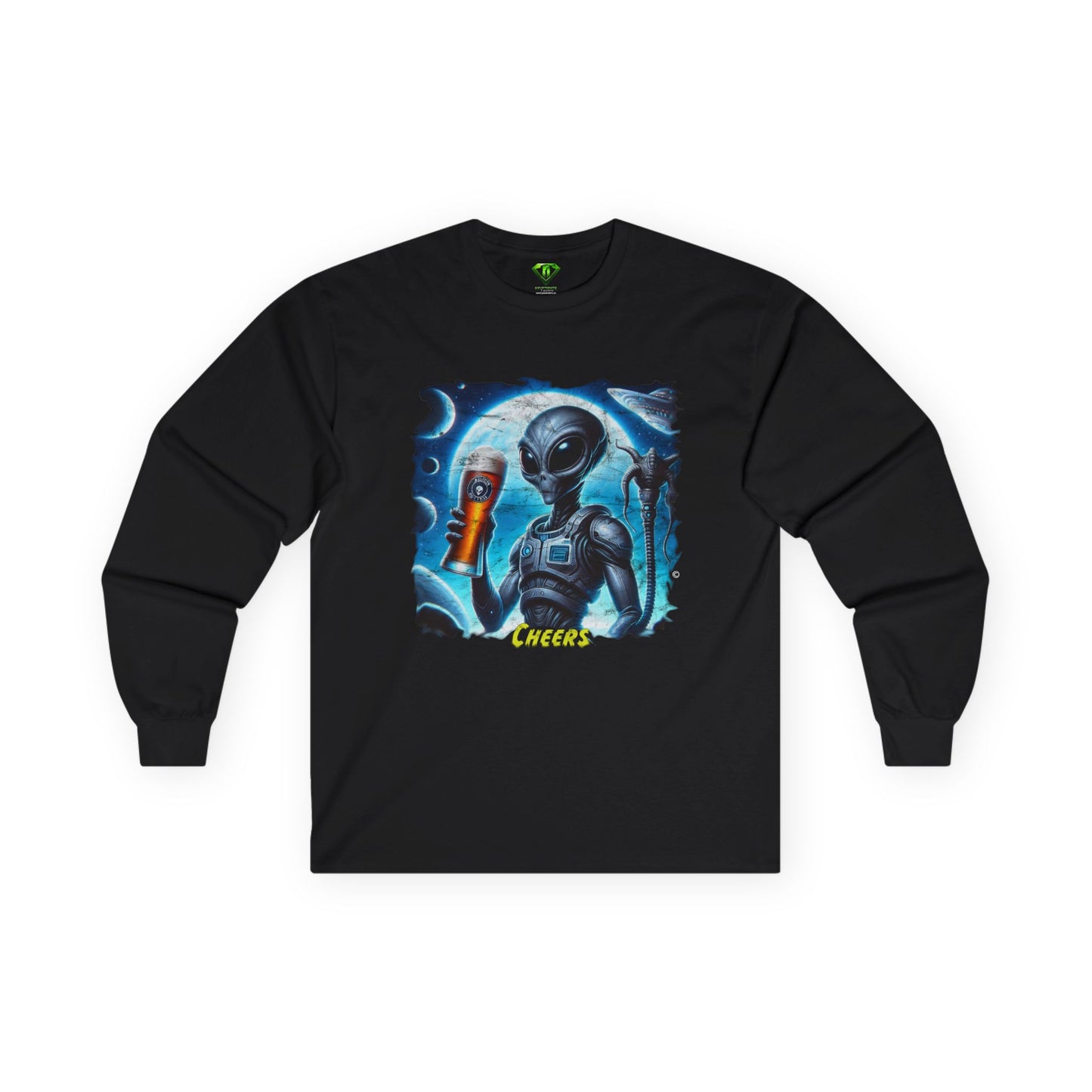 Cheers Long Sleeve T-shirt, Unisex Tees,