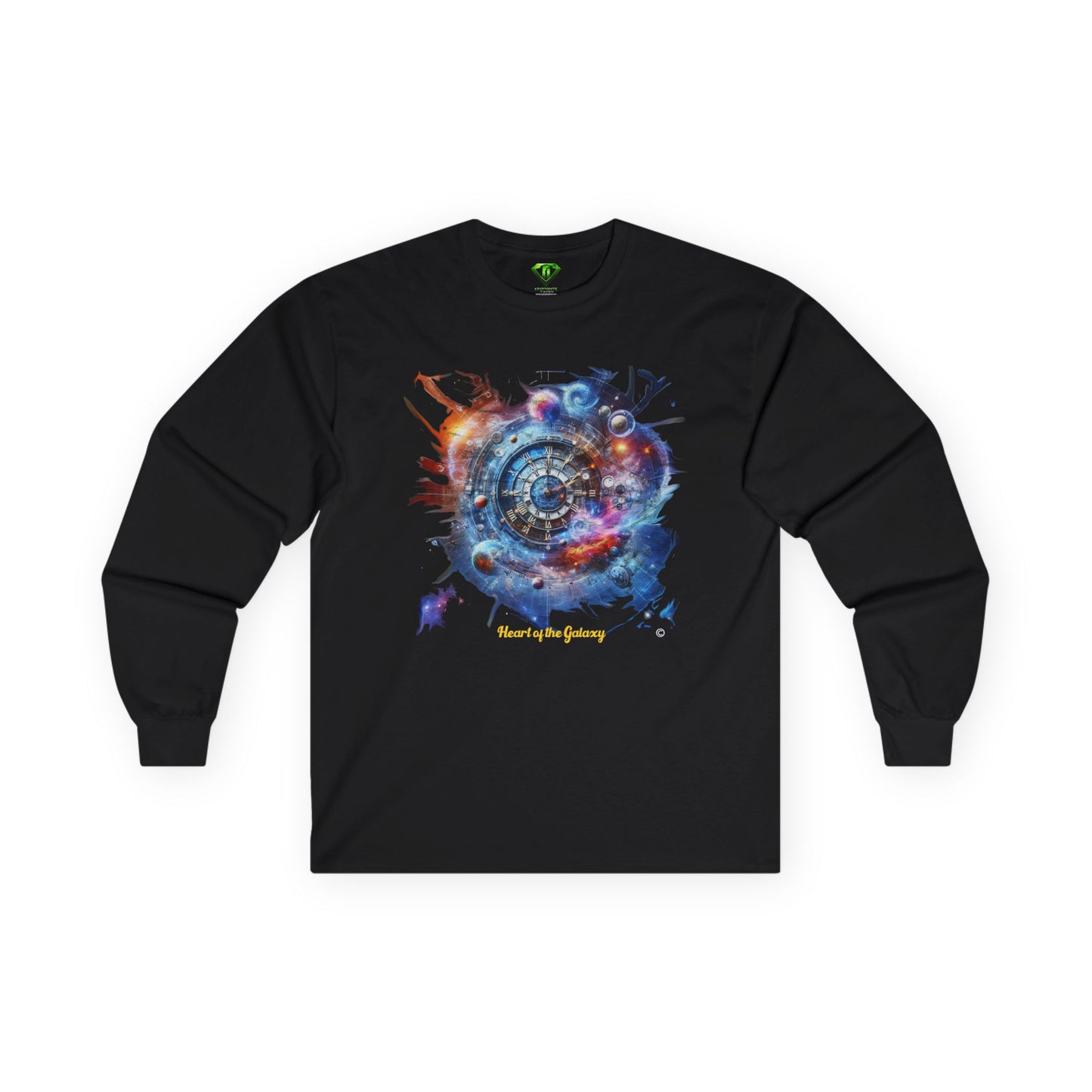Heart of the Galaxy Long Sleeve T-shirt, Unisex Tees,