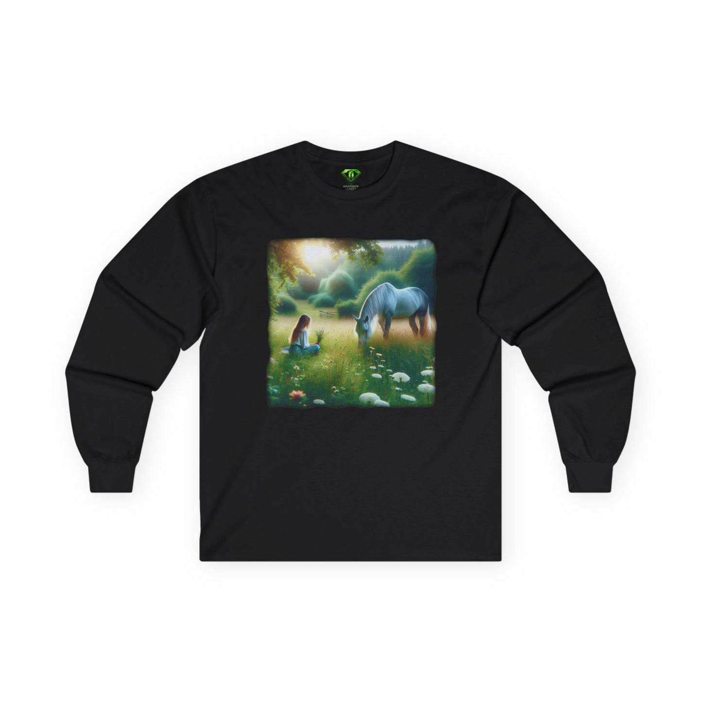 Horse Time, Long Sleeve T-shirt, Unisex Tees,