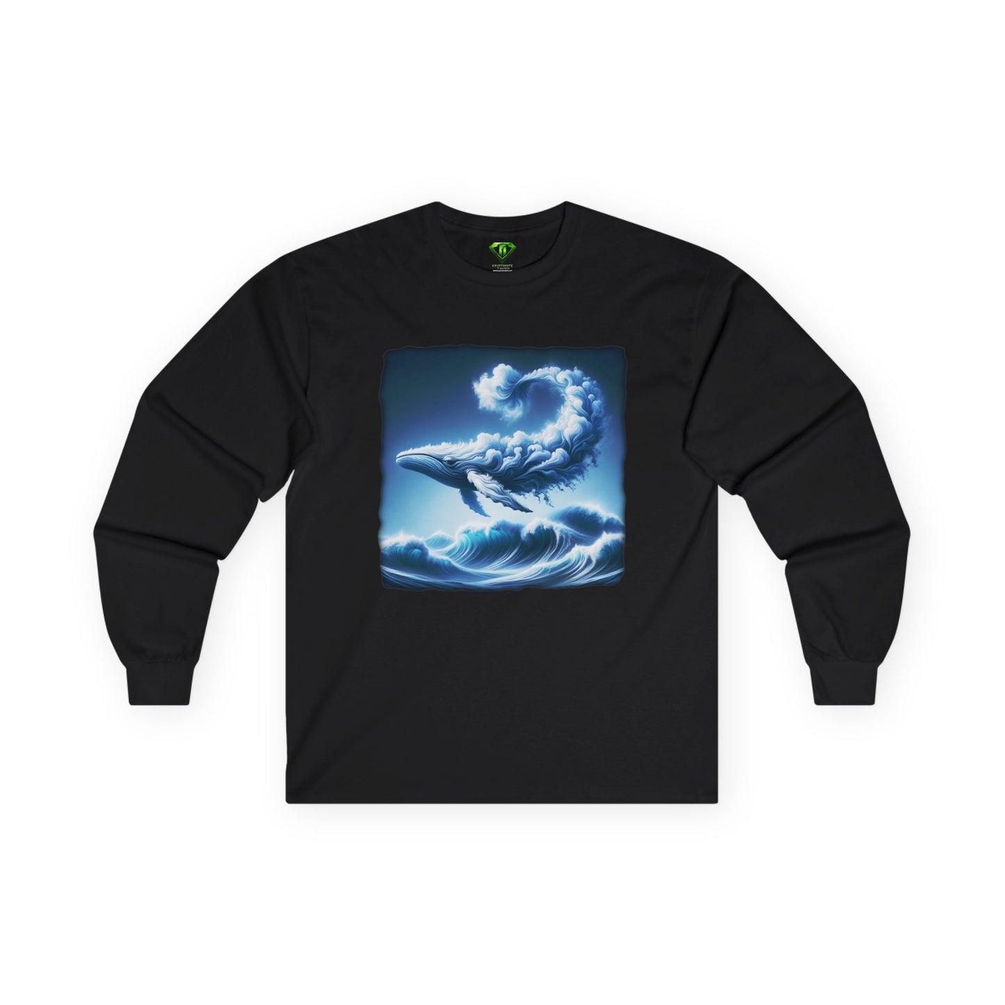 Whale Cloud, Unisex, Unisex Jersey Long Sleeve Tee