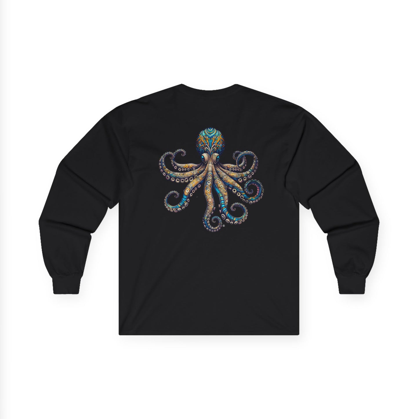 Octopus Arms Long Sleeve T-shirt, Unisex Tees,