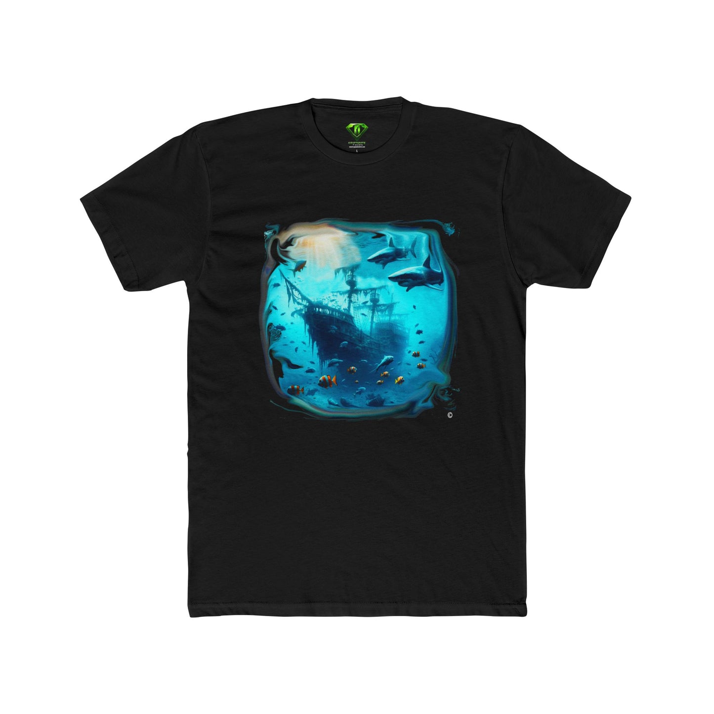 Sunken Ship T-shirt, Unisex Tees,