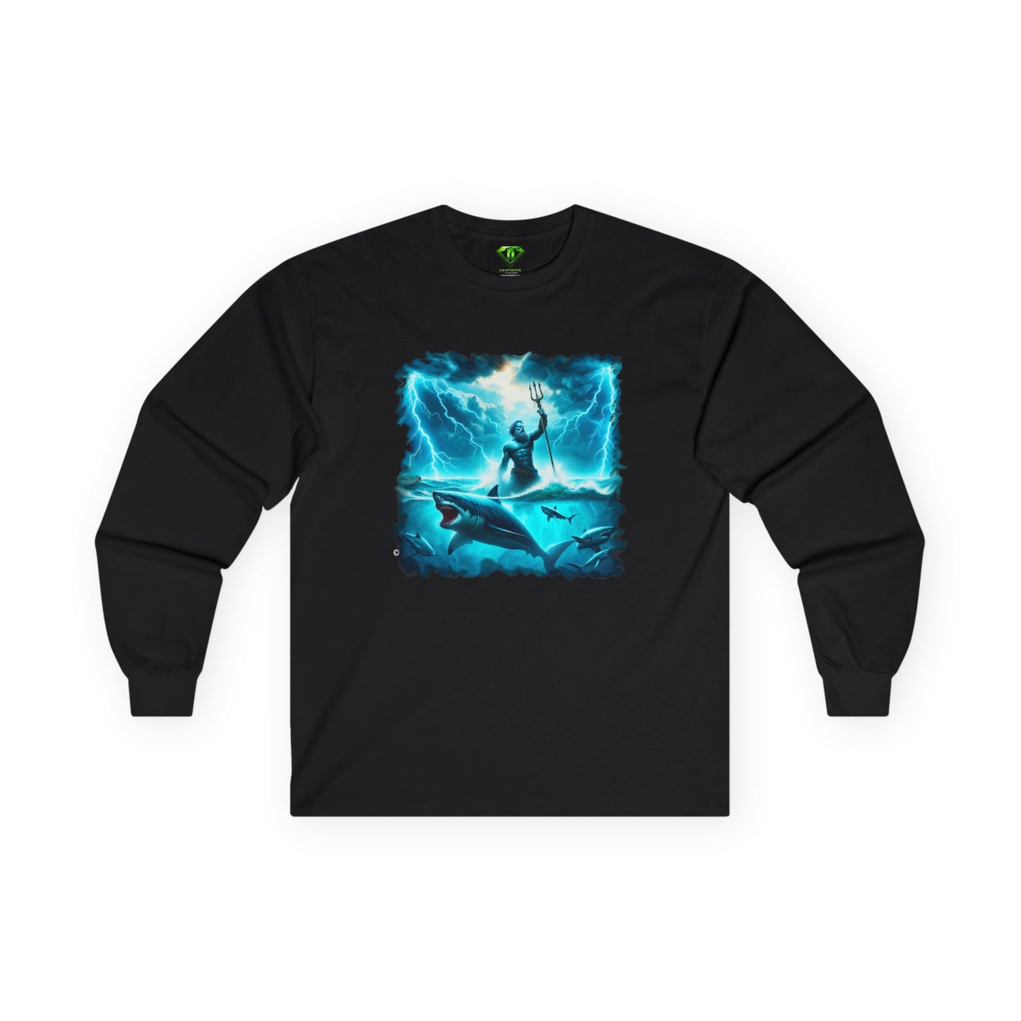Neptune Summons Storm Long Sleeve T-shirt, Unisex Tees,