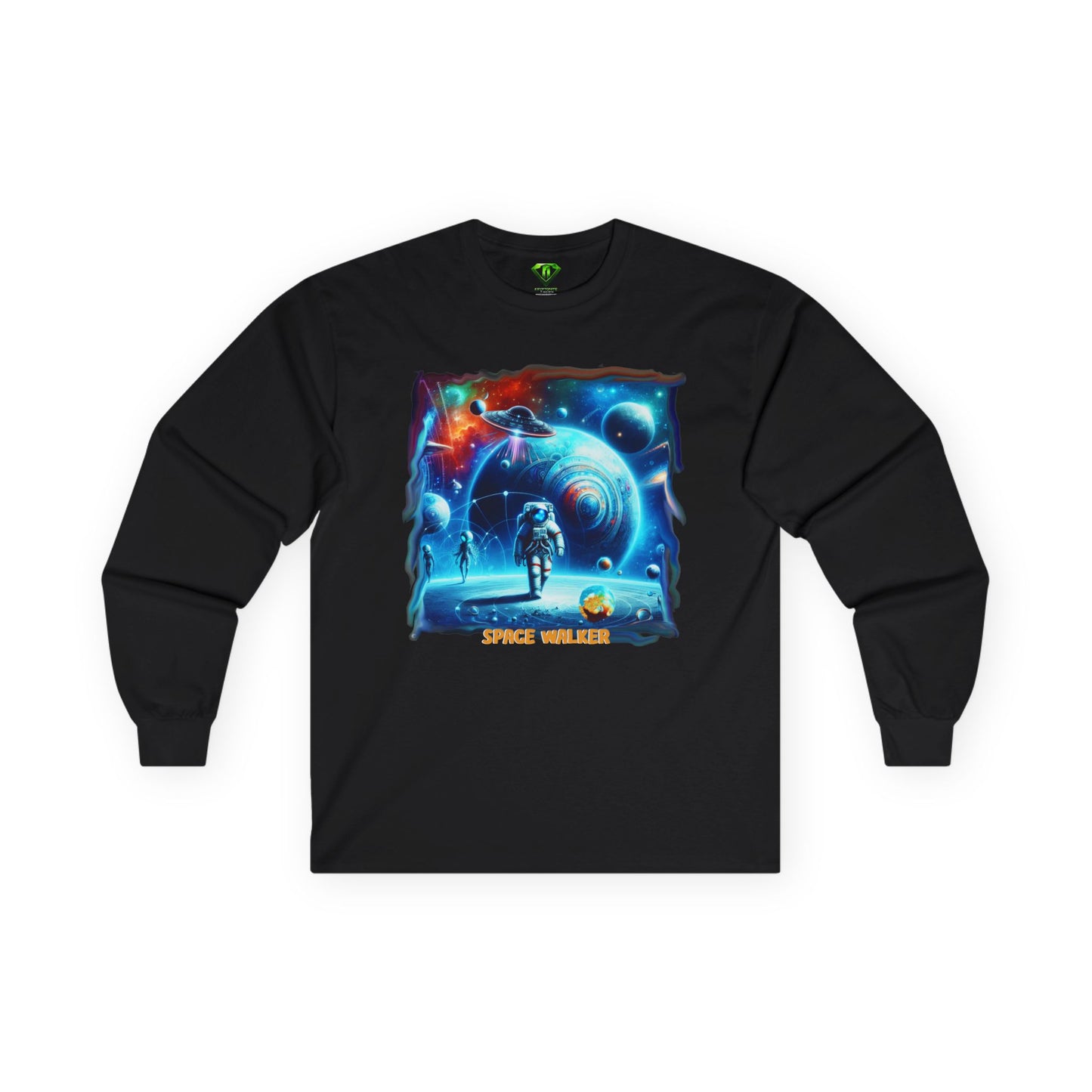 Space Walker Long Sleeve T-shirt, Unisex Tees,