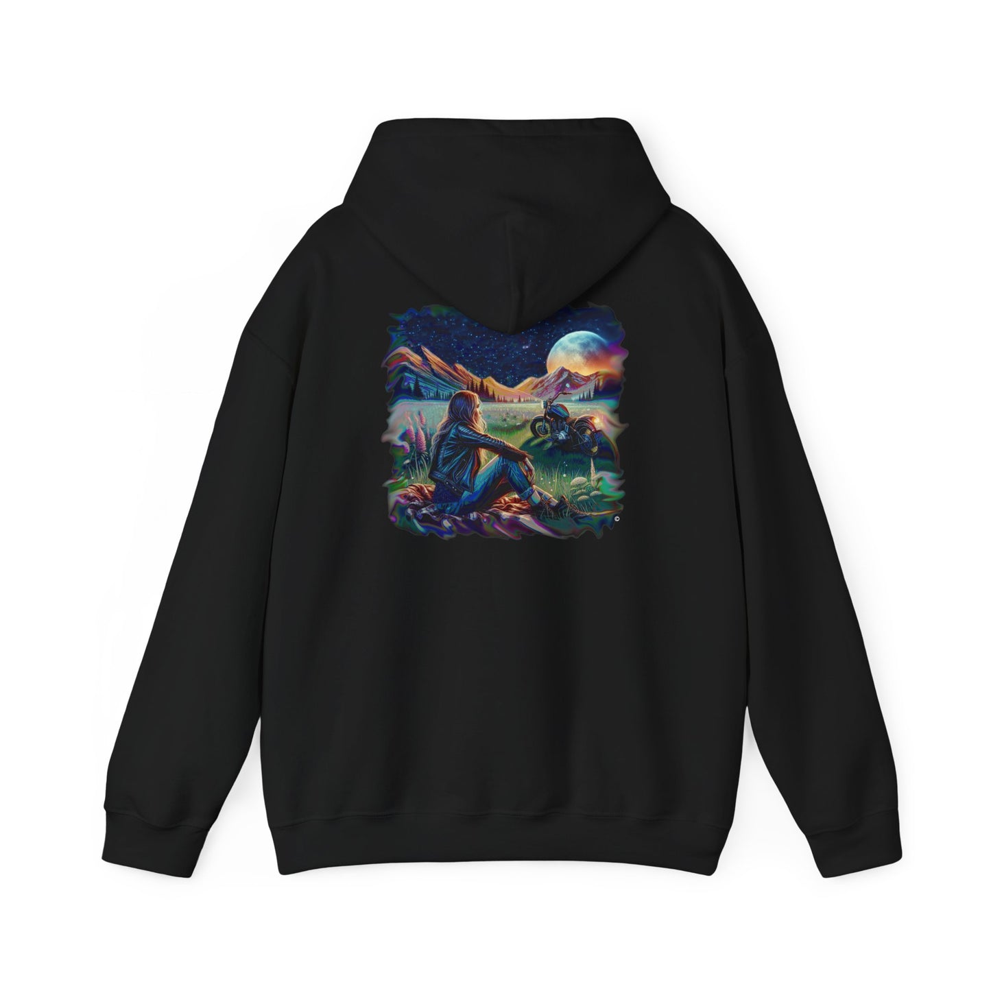 Star Gazer Hoodie, Unisex Gildon Heavy Blend™ Hooded Sweatshirt