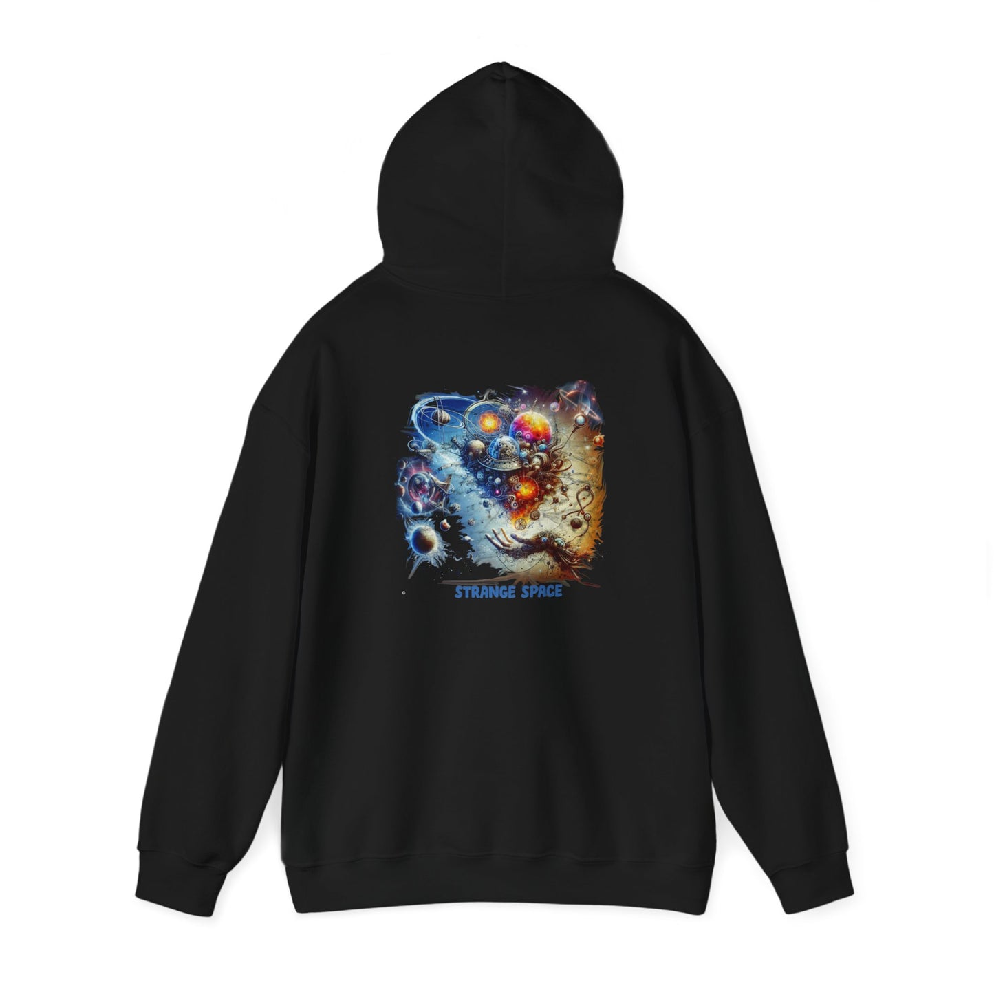 Strange Space Hoodie, Unisex Gildon Heavy Blend™ Hooded Sweatshirt