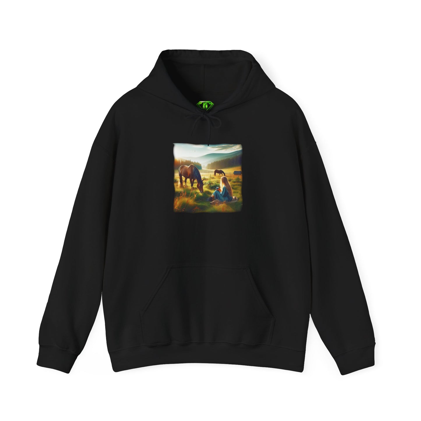 Morning Coffee, Unisex Gildon Heavy Blend™ Hooded Sweatshirt