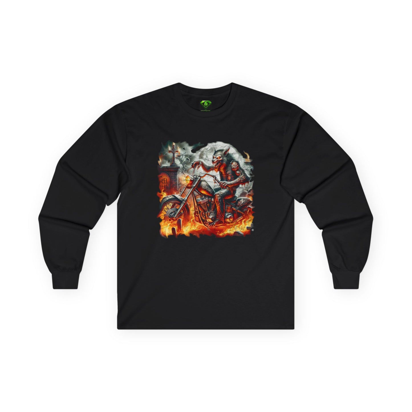 Bad Moon Rider Long Sleeve T-shirt