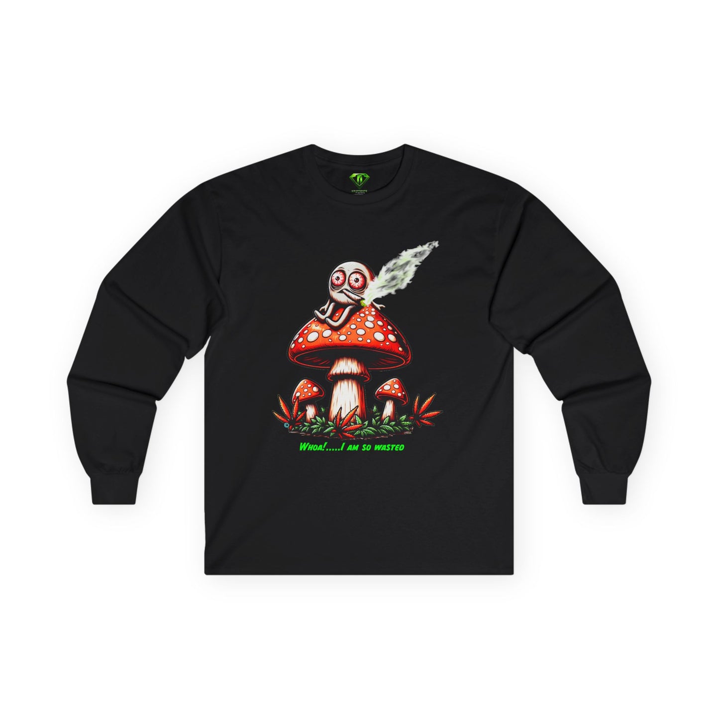 Wasted Long Sleeve T-shirt, Unisex Tees,