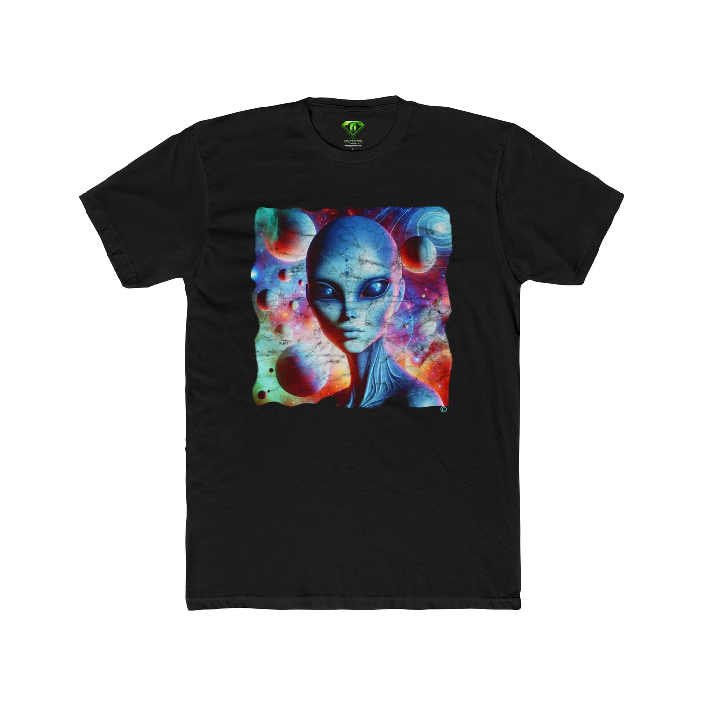 Astralsight Female Alien T-shirt, Unisex Tees,