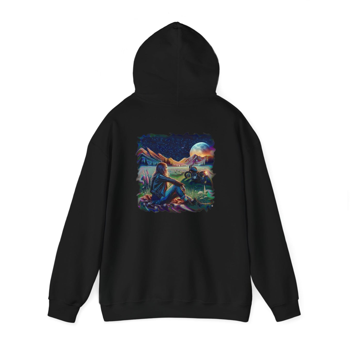 Star Gazer Hoodie, Unisex Gildon Heavy Blend™ Hooded Sweatshirt