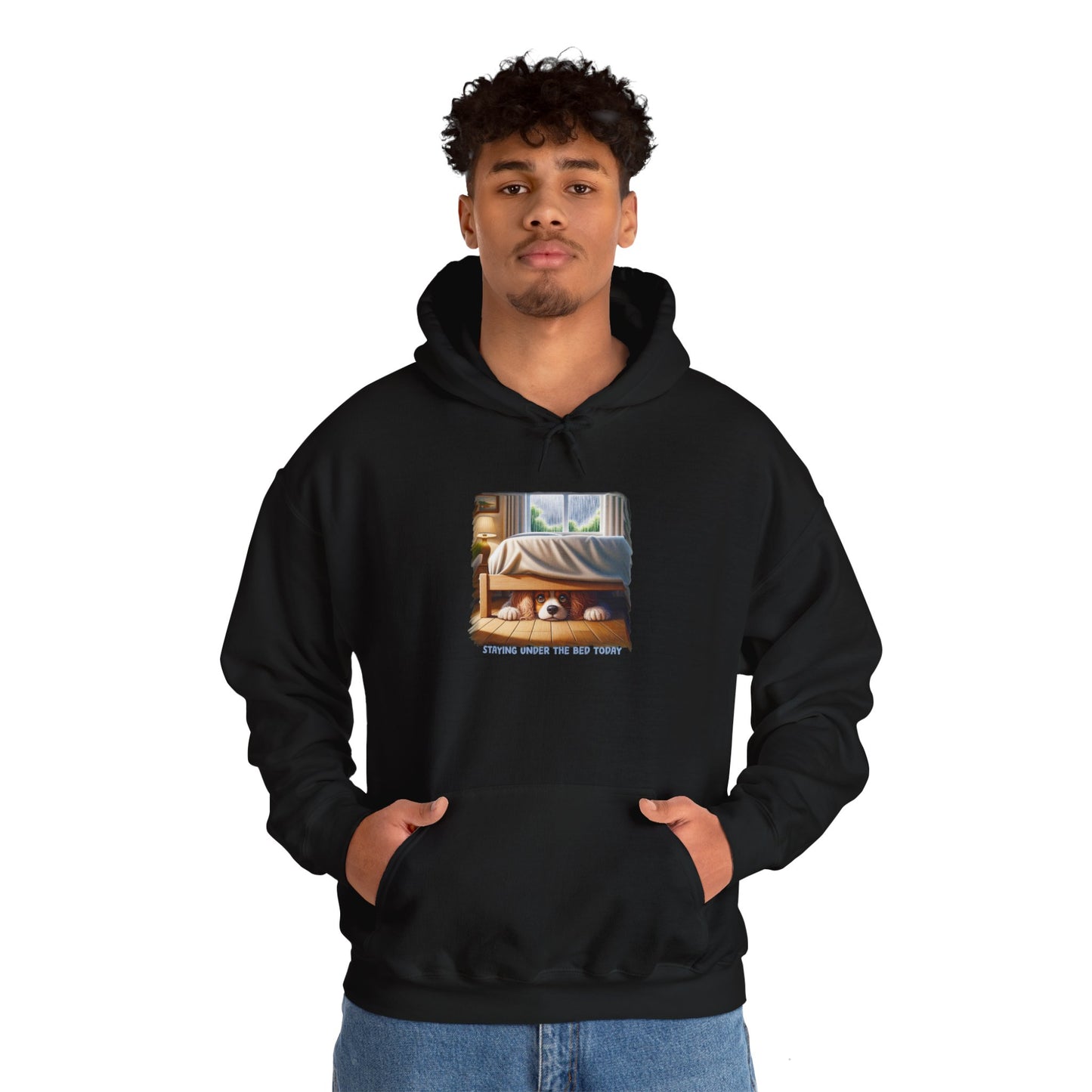 Staying Under the Bed, Unisex Gildon Heavy Blend™ Hooded Sweatshirt