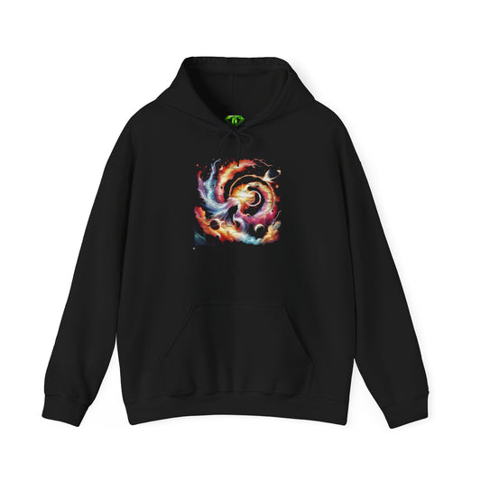 Stardust Echo Hoodie, Unisex Gildon Heavy Blend™ Hooded Sweatshirt