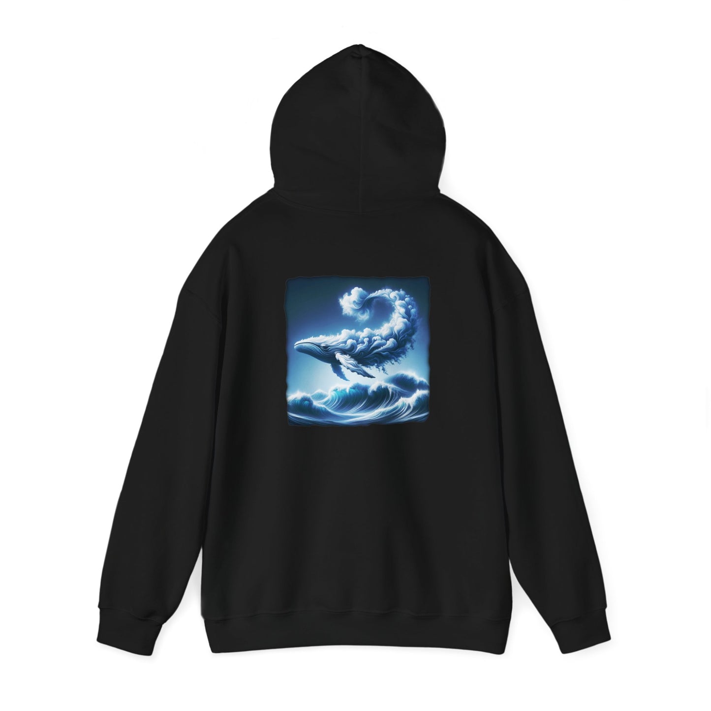 Whale Cloud, Unisex Gildon Heavy Blend™ Hooded Sweatshirt