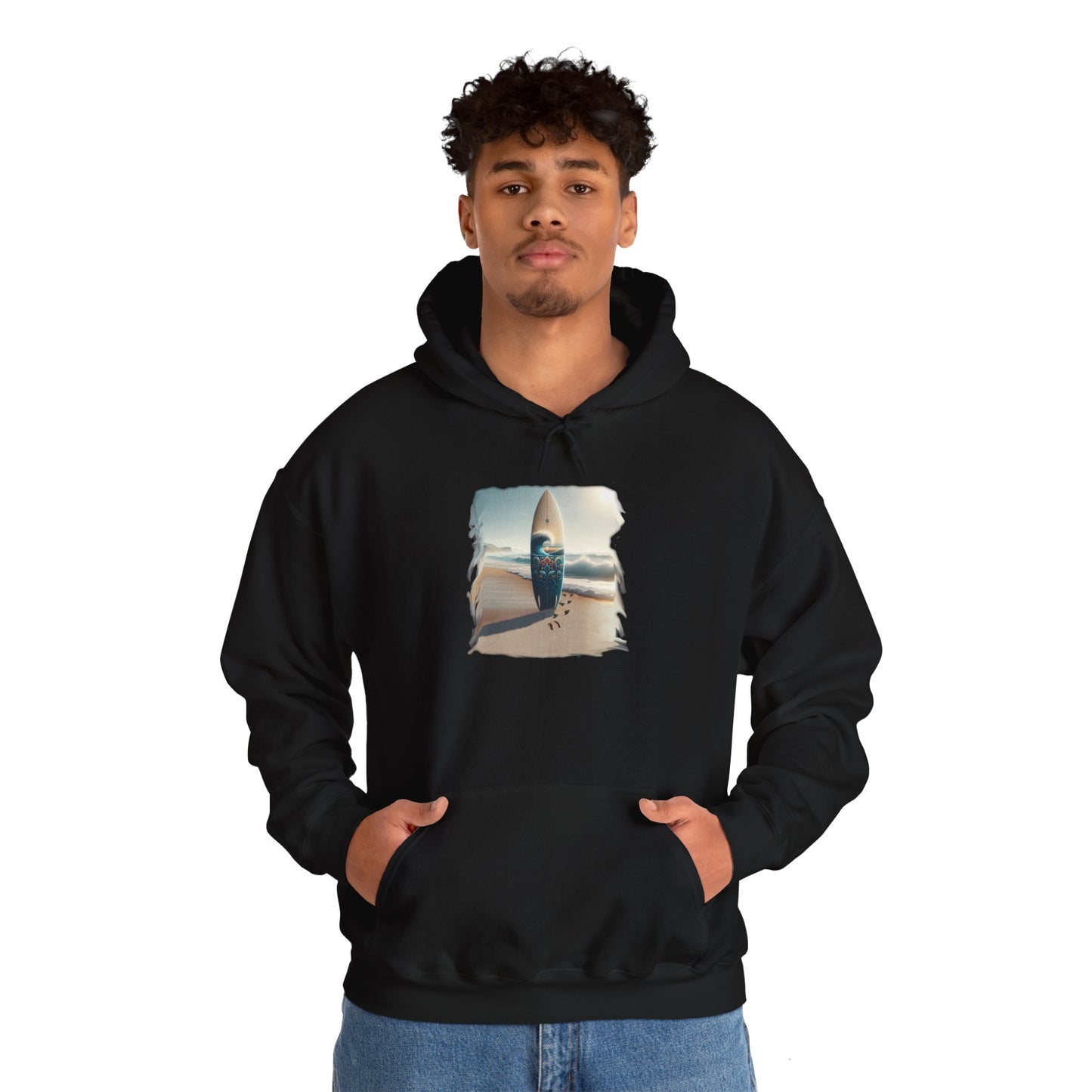 Wave Rider, Unisex Gildon Heavy Blend™ Hooded Sweatshirt