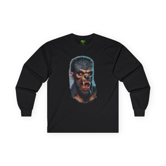 Wolfman Long Sleeve T-shirt, Unisex Tees,