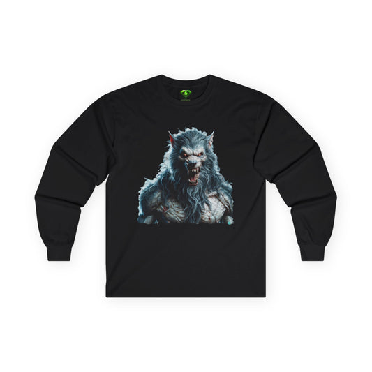 Werewolf Long Sleeve T-shirt, Unisex Tees,