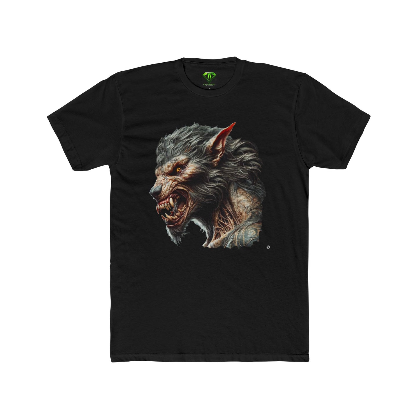 Hungry Werewolf T-shirt, Unisex Tees,