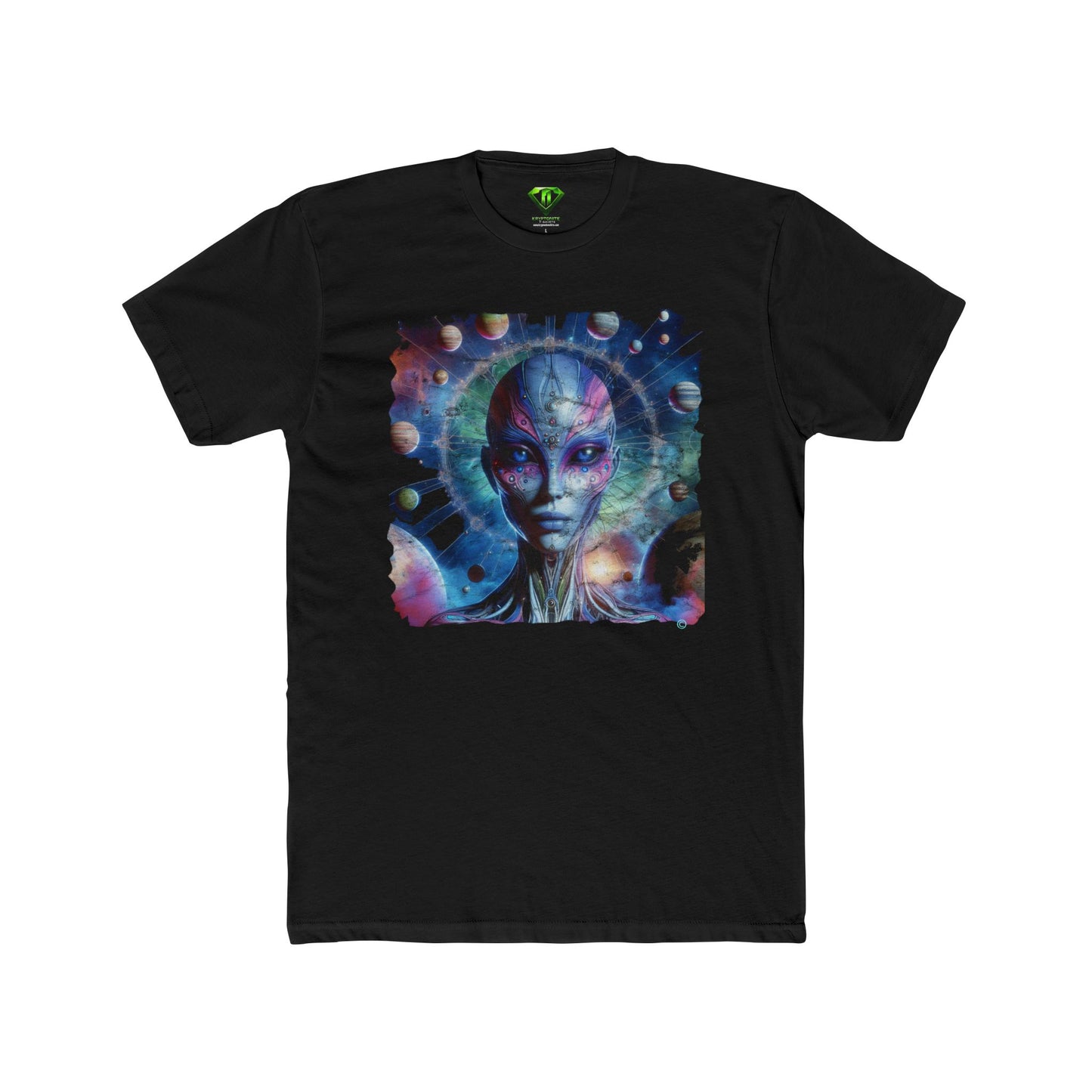 Celestial Wind Female Alien Long Sleeve T-shirt, Unisex Tees