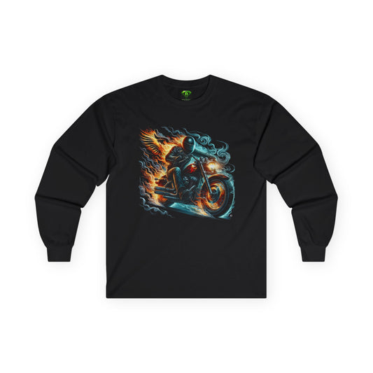 Ghost Rider Long Sleeve T-shirt, Unisex Tees,