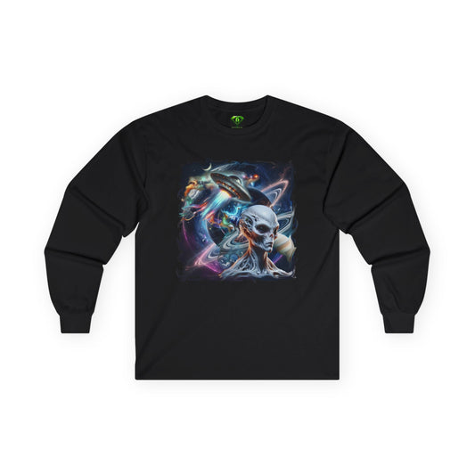 Life in Space Long Sleeve T-shirt, Unisex Tees