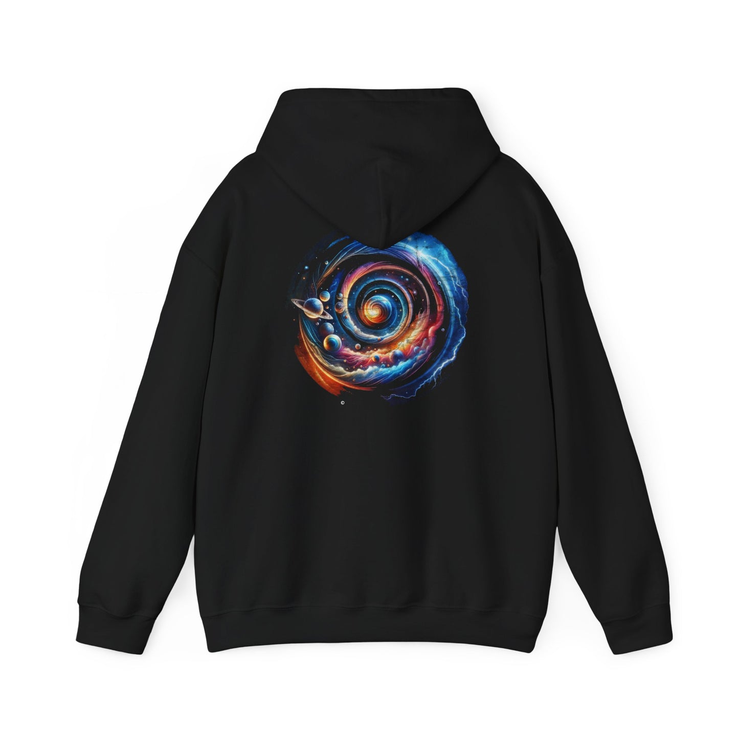 Galaxy Swirl Hoodie, Unisex Gildon Heavy Blend™ Hooded Sweatshirt