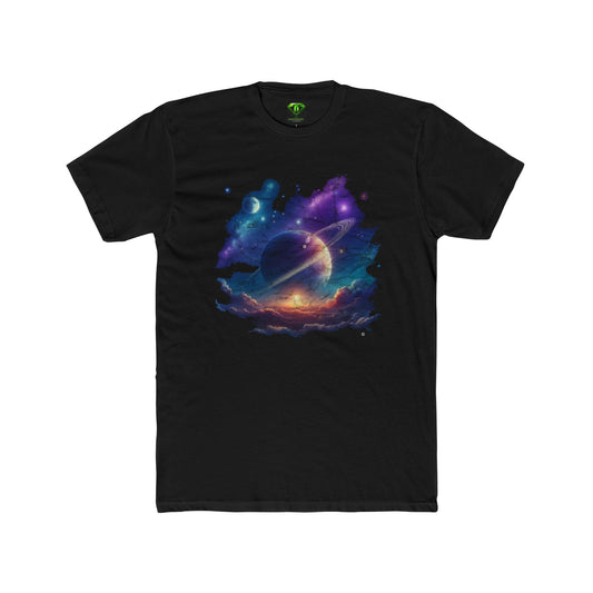 Space Sunrise T-shirt, Unisex Tees,