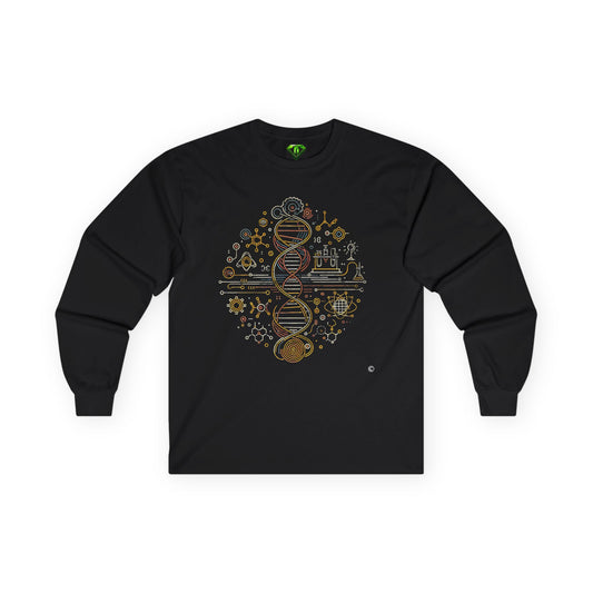 DNA Long Sleeve T-shirt, Science T-shirts, Unisex Tees,