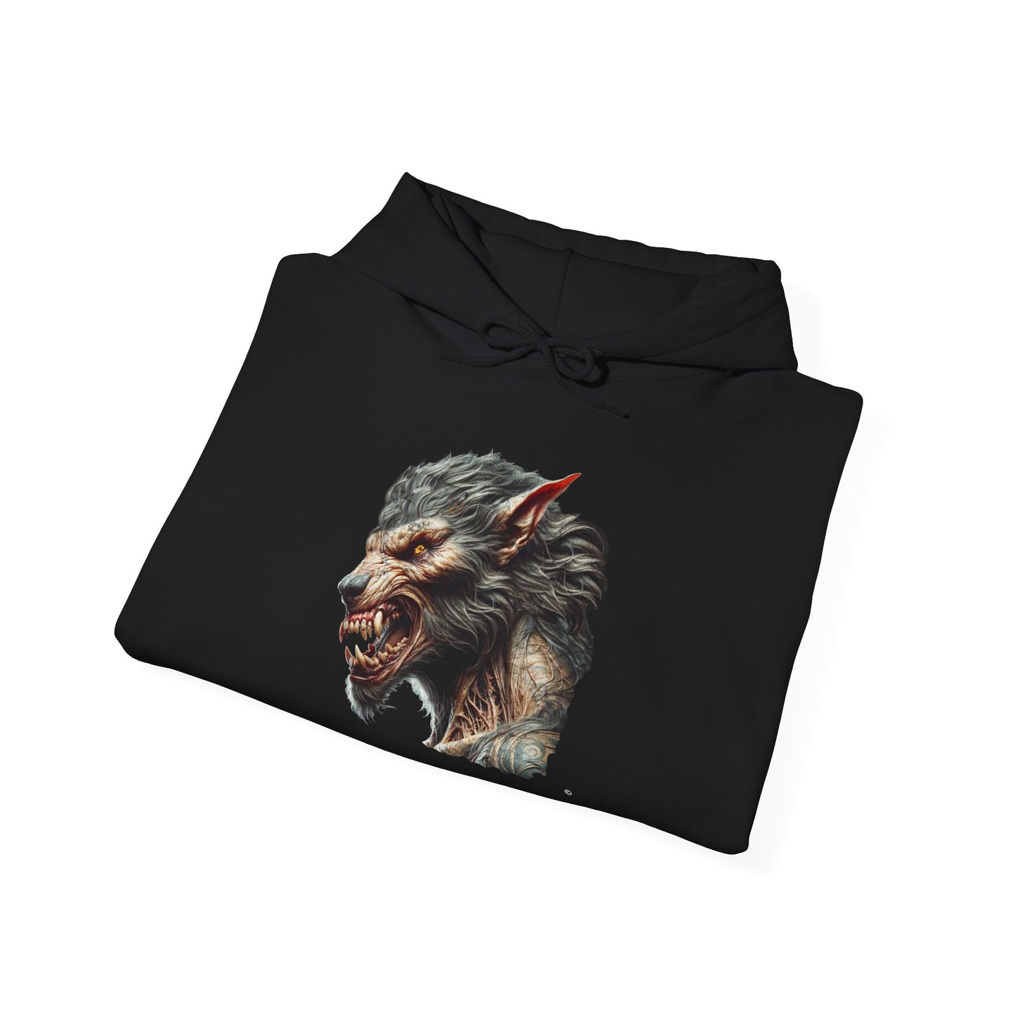 Hungry Werewolf Hoodie, Unisex Gildon Heavy Blend™ Hooded Sweatshirt