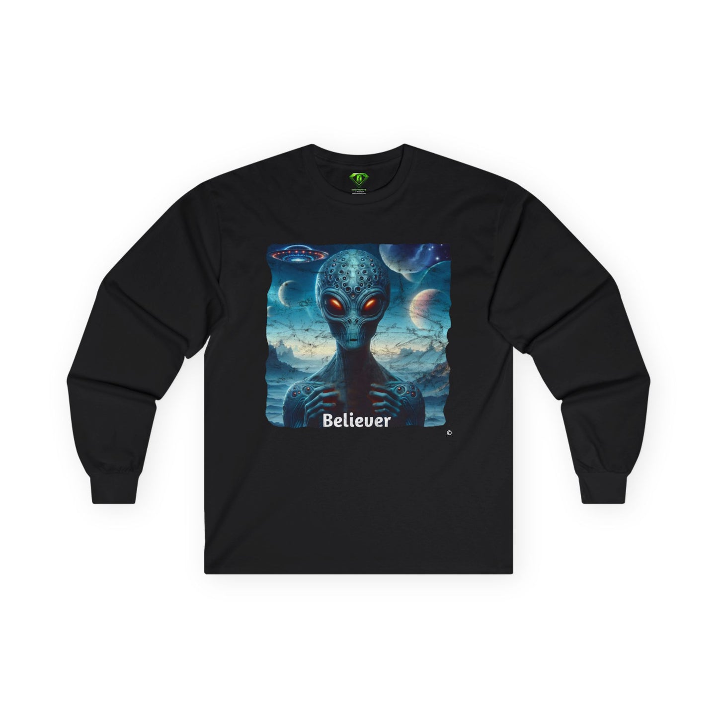 Lyrax Alien Long sleeve T-shirt, Unisex Tees,