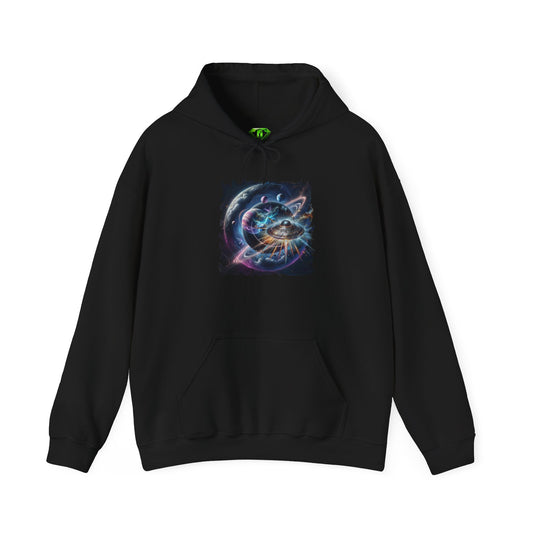 Alien Crash Hoodie, Unisex Gildon Heavy Blend™ Hooded Sweatshirt