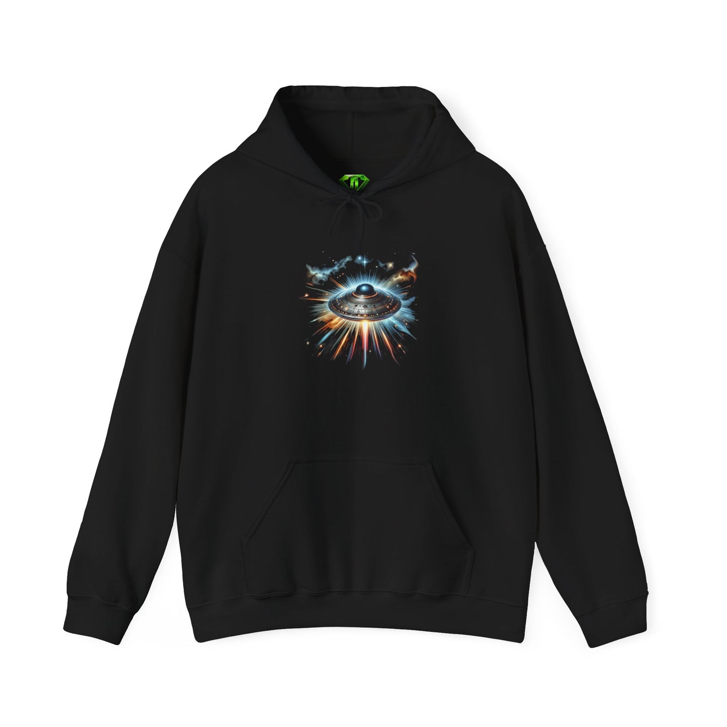 Nero's Space Craft Hoodie, Unisex Gildon Heavy Blend™ Hooded Sweatshirt