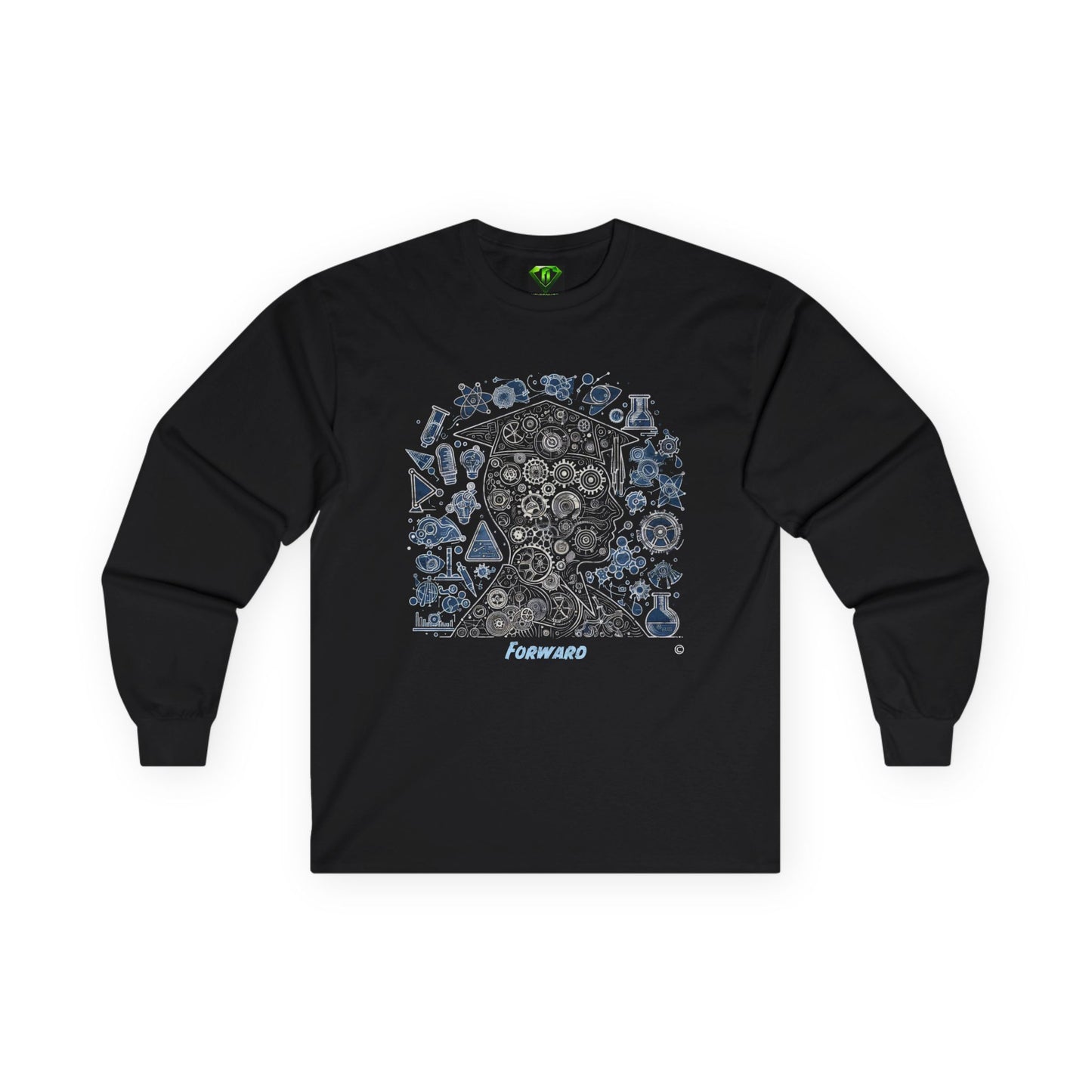 Forward Long Sleeve T-shirt, Unisex Tees,