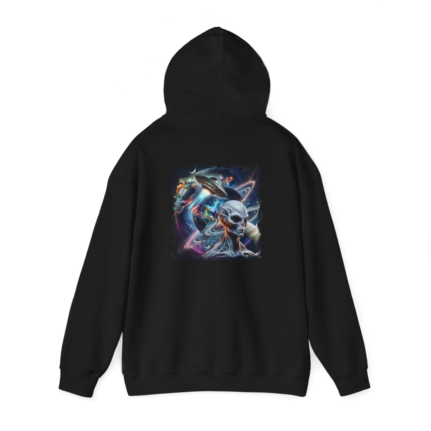 Nero's Space Craft Hoodie, Unisex Gildon Heavy Blend™ Hooded Sweatshirt