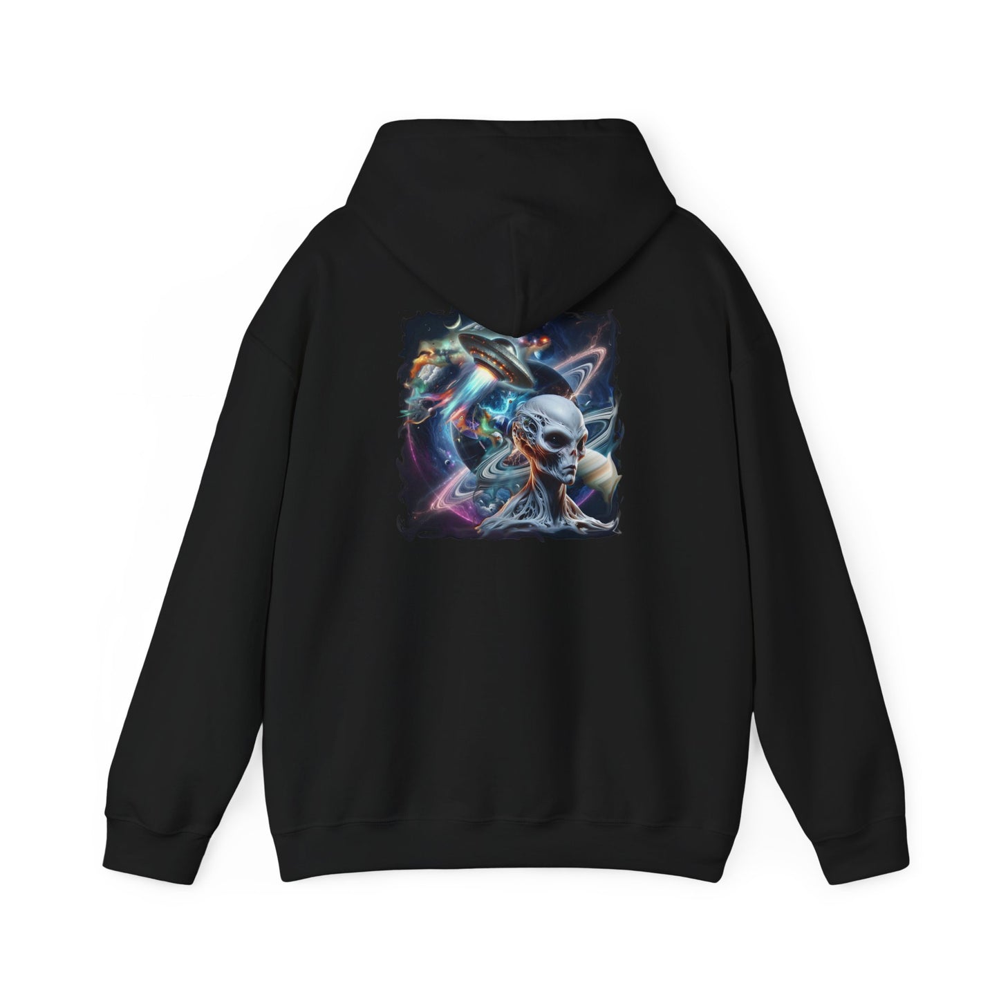 Nero's Space Craft Hoodie, Unisex Gildon Heavy Blend™ Hooded Sweatshirt