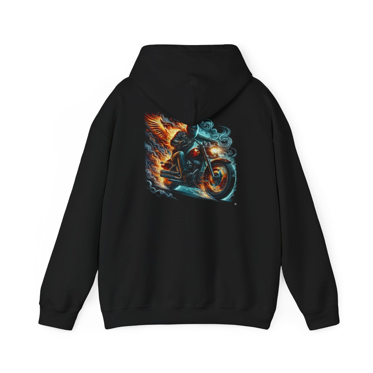 Ghost Rider Hoodie, Unisex Gildon Heavy Blend™ Hooded Sweatshirt