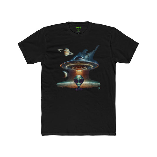 UFO Alien T-shirt, Unisex Tees,