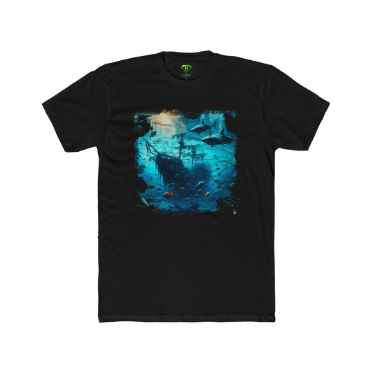 Sunken Ship T-shirt, Unisex Tees,