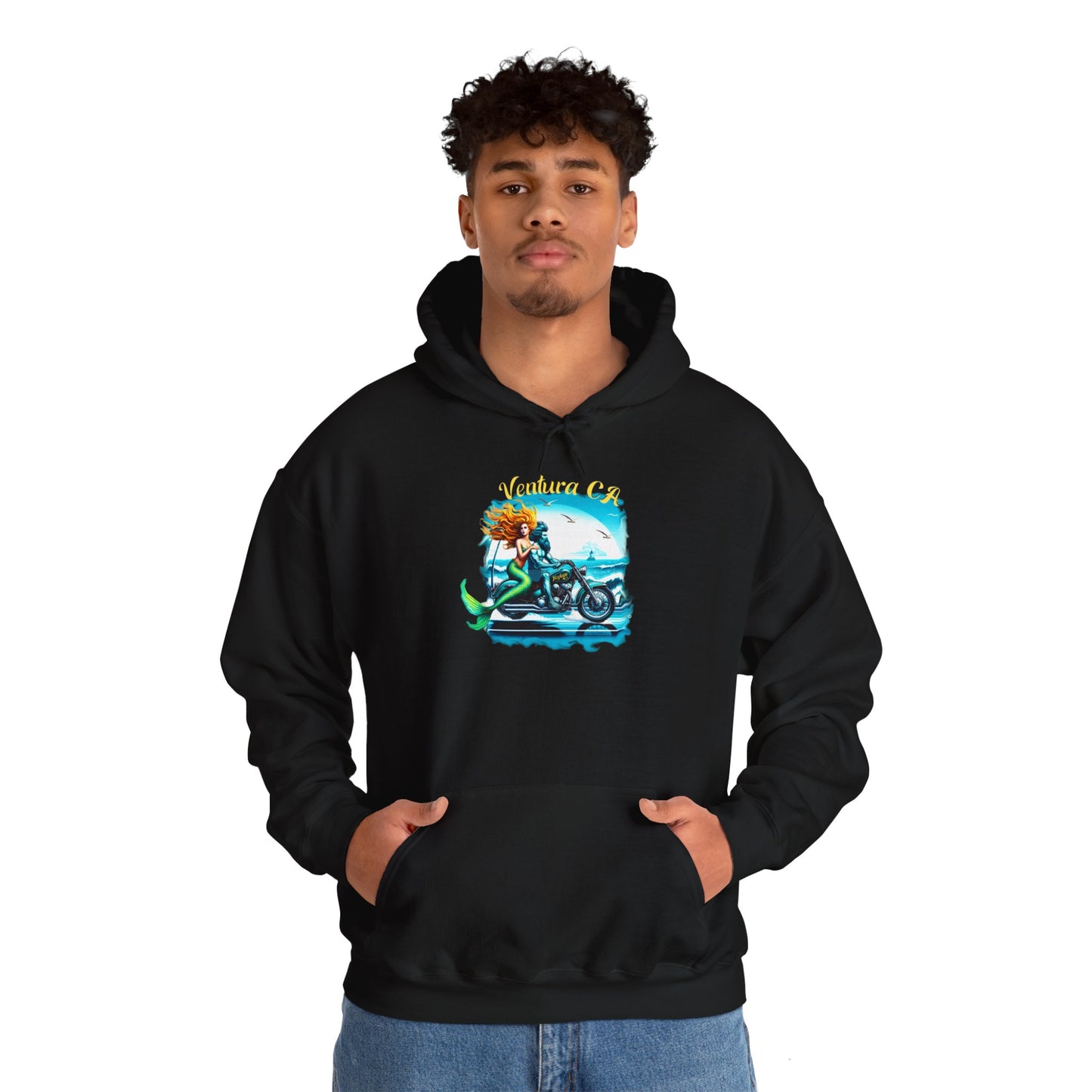 Neptunes Ride Hoodie, Unisex Gildon Heavy Blend™ Hooded Sweatshirt