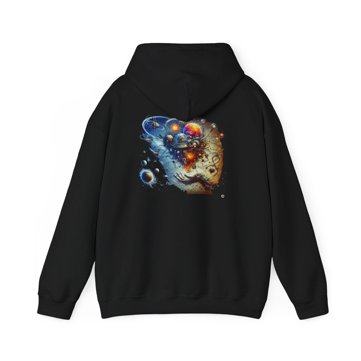 Strange Space Hoodie, Unisex Gildon Heavy Blend™ Hooded Sweatshirt