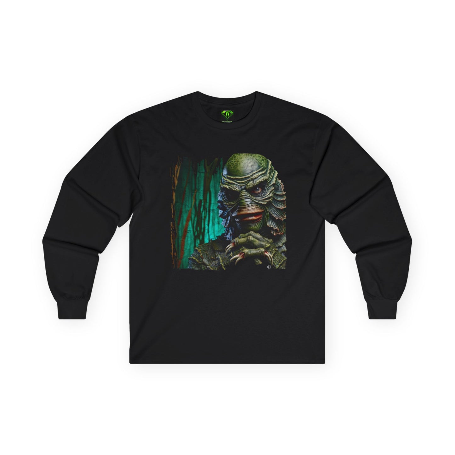 Creature from the Black Lagoon Long sleeve T-shirt, Unisex Tees,